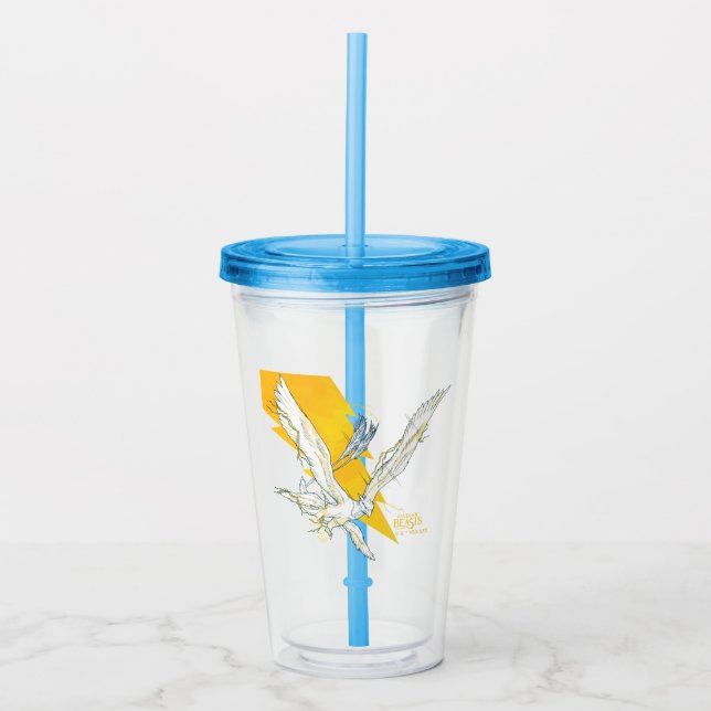 Fantastic Beasts Thunderbird Acrylic Tumbler (Front)