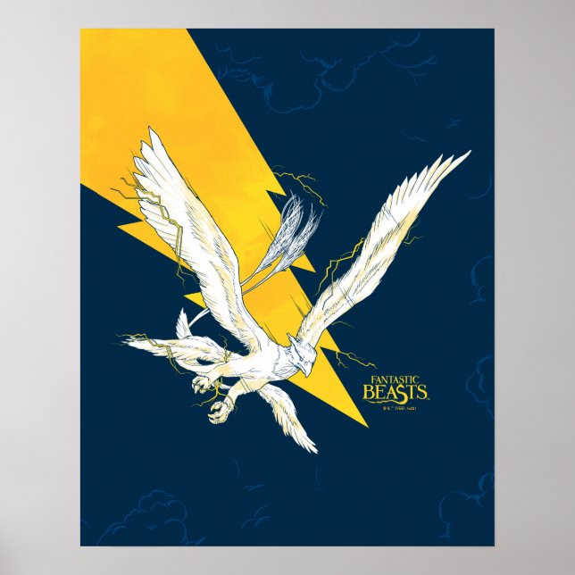 Fantastic Beasts Thunderbird Poster (Front)