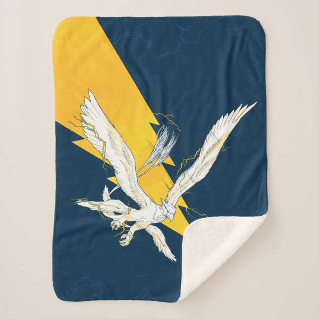 Fantastic Beasts Thunderbird Sherpa Blanket (Front)