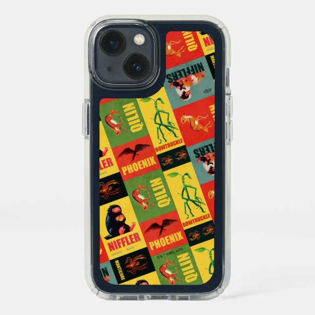 Fantastic Beasts Vintage Pattern Speck iPhone 13 Case (Front)