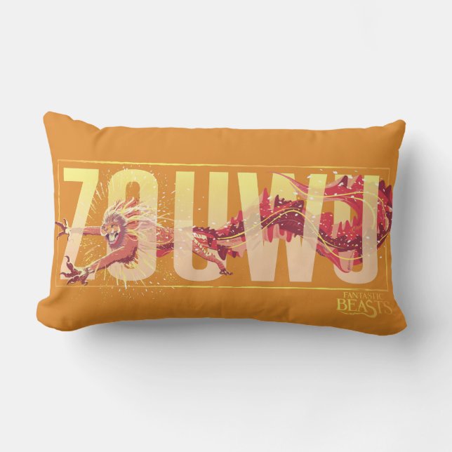 Fantastic Beasts Zouwu Lumbar Pillow (Front)