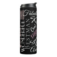 Fantastic BestMan Personalized Positive Attributes