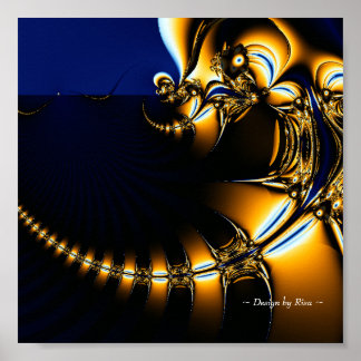 Fantastic - Chasing the Dragon Fractal Poster