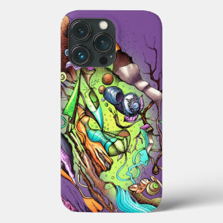 Fantastic comic-style image iPhone 13 pro case