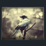 Fantastic Crow Photography Calendar<br><div class="desc">Did you know a group of crows is called a murder? That they mate for life? That they are emotional animals reacting to hunger and invasion by vigorously vocalizing their feelings? They display happiness, anger and sadness. They really are an amazing bird known to use tools and play! Here you...</div>