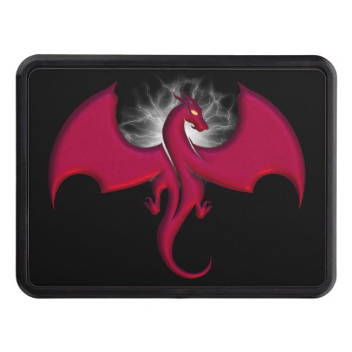 Fantastic Dragon Lightning Hitch Cover