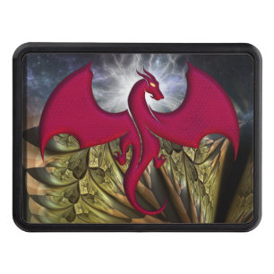 Fantastic Dragon Lightning Hitch Cover