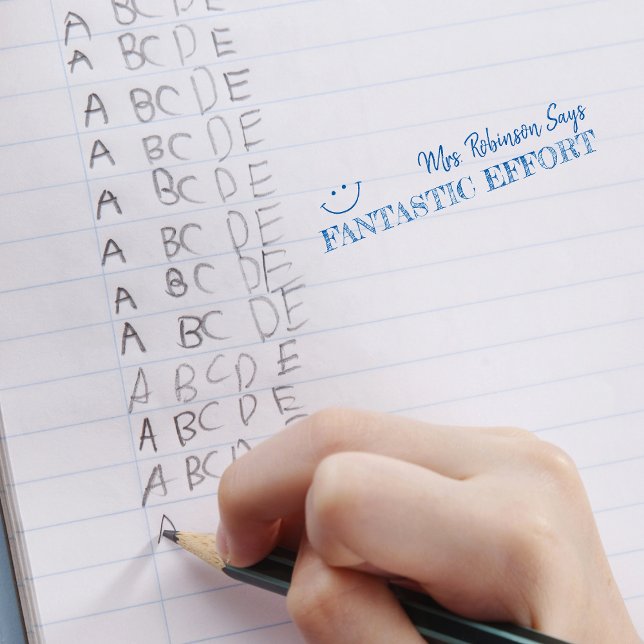 Fantastic Effort | Personalized Teachers Self-inking Stamp (Fantastic Effort | Personalized Teachers Self-inking Stamp)