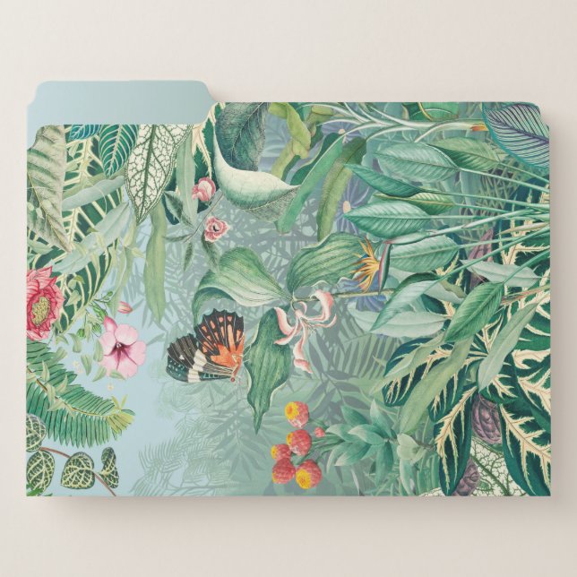 Fantastic Fabulous Tropics Rainforest File Folder (Front Left)