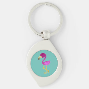 Fantastic Flamingo Keychain