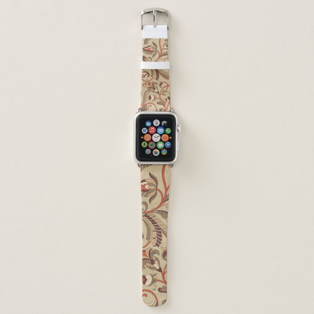 Fantastic Floral: Dreamy Seamless Pattern. Apple Watch Band (Front)