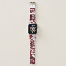 Fantastic Flowers (Maroon) Fine Art