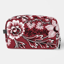 Fantastic Flowers (Maroon) Print Cut Sew Bag