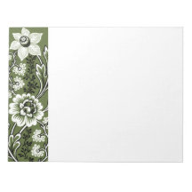 Fantastic Flowers (Olive) Fine Art