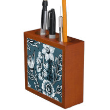 Fantastic Flowers (Slate Teal)