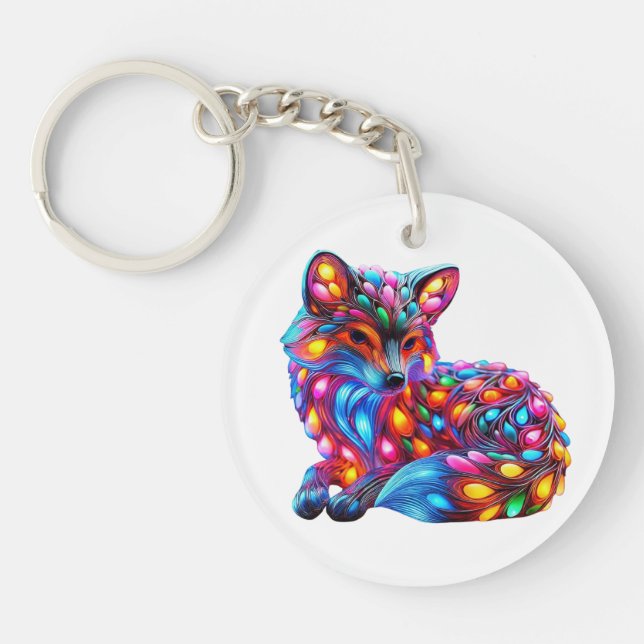 Fantastic Fox Keychain (Front)