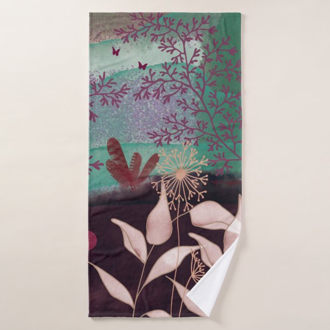 Fantastic landscape bath towel (Bath Towel)