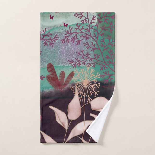 Fantastic landscape hand towel  (Hand Towel)