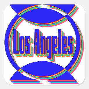 Fantastic Los Angeles 2 Sticker