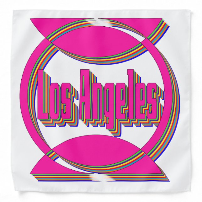Fantastic Los Angeles 3 Bandana (Front)