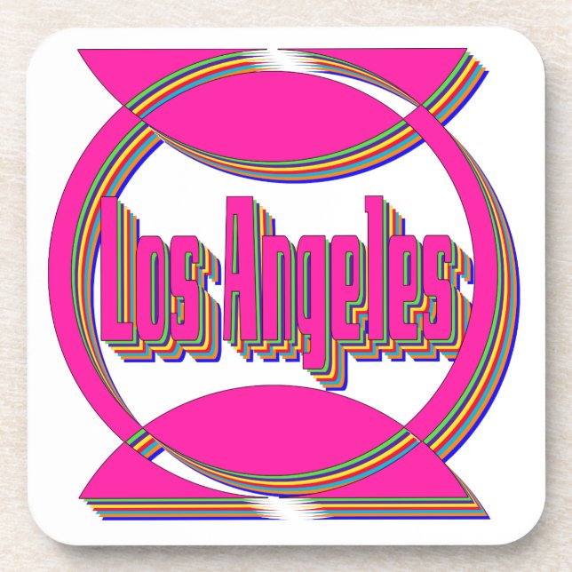 Fantastic Los Angeles 3 Coaster (Front)