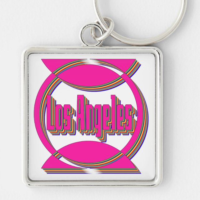 Fantastic Los Angeles 3 Keychain (Front)