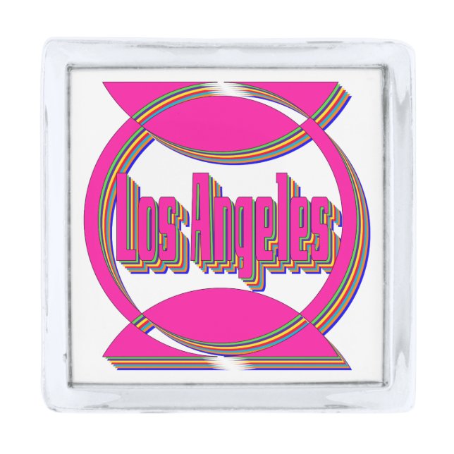 Fantastic Los Angeles 3 Lapel Pin (Front)