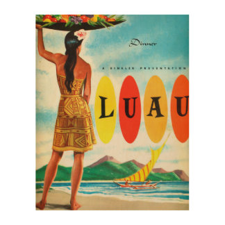 Fantastic Mid-century Tiki Nightclub Poster