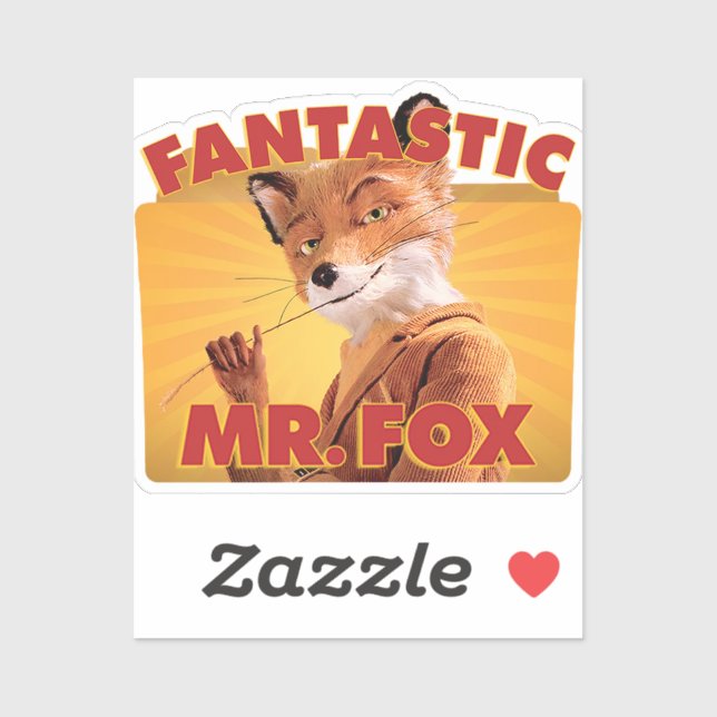 Fantastic Mr Fox Sticker (Sheet)