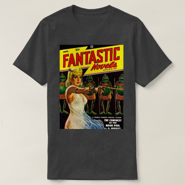 Fantastic Novels Magazine T-Shirt (Design Front)