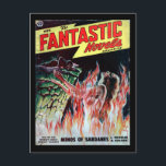 Fantastic Novels v03 n04 (1949-11.Popular)_Pulp Ar Postcard<br><div class="desc">Talk about a blast from the past. Looking for vintage pulp magazine covers? We’ve got your back. Indulge in your vintage pulp art passion via our large assortment of pulp fiction art. Pulp Art features a variety of pulp covers from yesteryear. This product features Fantastic Novels v03 n04 (1949-11.Popular)_Pulp Art...</div>