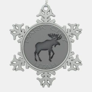 Fantastic Park City Snowflake Ornament