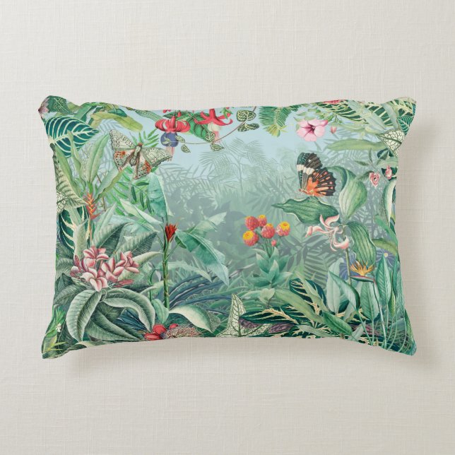 Fantastic Rainforest Paradise   Accent Pillow (Front)