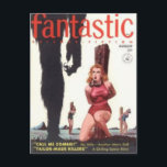 Fantastic Science 6 Postcard<br><div class="desc">Share the fun of these amazing classic pulp era science fiction postcards from the 1920s-1950s.</div>