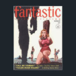 Fantastic Science 6 Postcard<br><div class="desc">Share the fun of these amazing classic pulp era science fiction postcards from the 1920s-1950s.</div>