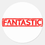 Fantastic Stamp Classic Round Sticker