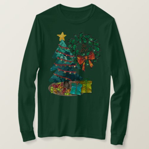 Fantastic Watercolor Christmas Personalized T_Shirt