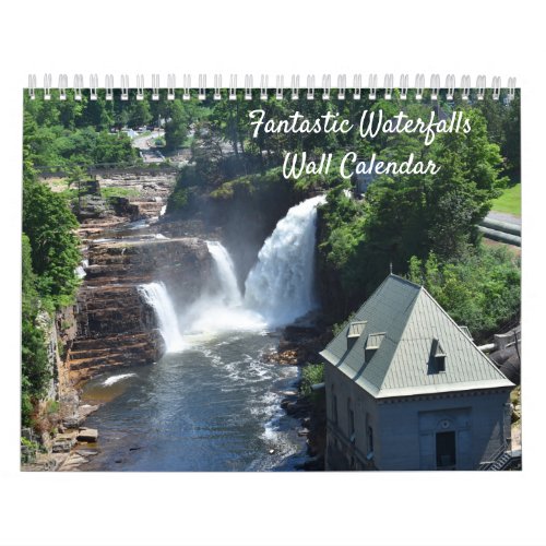 Fantastic Waterfalls Wall Calendar