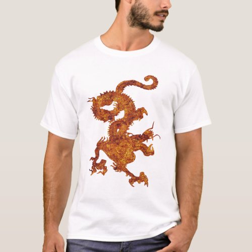 Fantastic Wood Dragon v7 T_Shirt