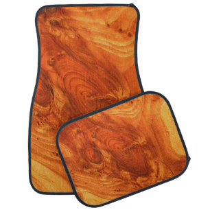 fantastic wood grain car mat
