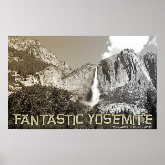 Fantastic Yosemite Poster! Poster (Front)