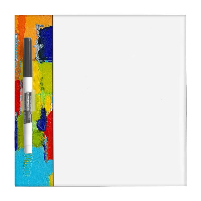 Fantastical Abstract Painting by Kris Taylor Dry Erase Board (Front)
