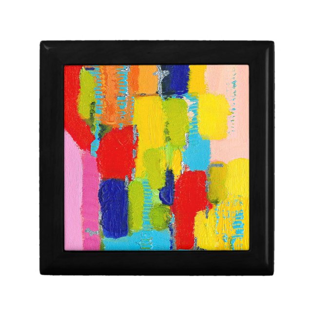 Fantastical Abstract Painting by Kris Taylor Gift Box (Front)