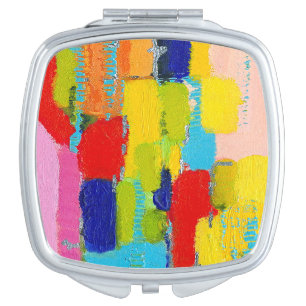 Fantastical Abstract Painting by Kris Taylor Mirror For Makeup