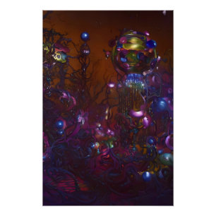 Fantasy 2025 - Ken Gage Surreal Art Poster