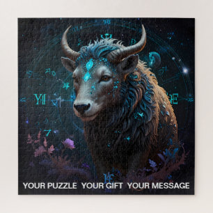 Fantasy Abstract Celestial Zodiac Sign Dreamscape Jigsaw Puzzle