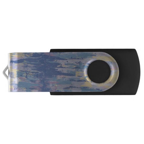Fantasy Abstract Waterfront Cityscape Flash Drive