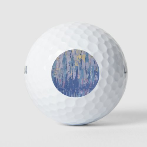 Fantasy Abstract Waterfront Cityscape Golf Balls