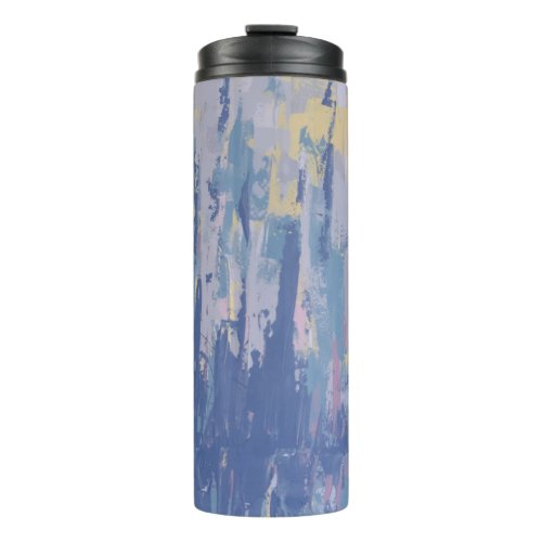 Fantasy Abstract Waterfront Cityscape Thermal Tumbler