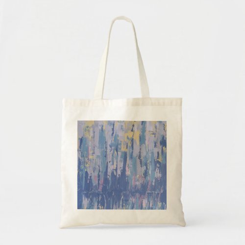 Fantasy Abstract Waterfront Cityscape Tote Bag